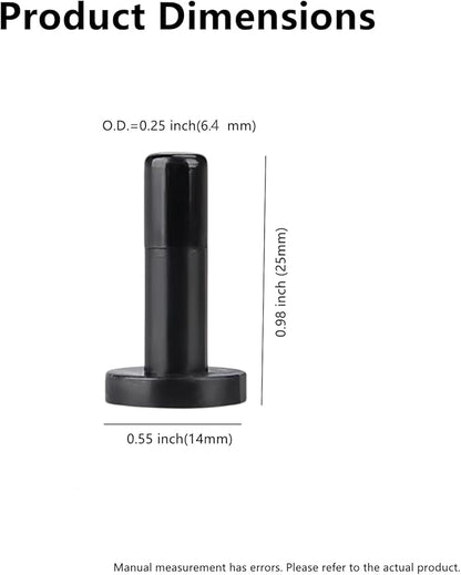 30 Pcs 1/4" Quick Connect Port Plugs, Sealing Caps for Unused Outlets on Quick Connect Drip Irrigation Fittings, Valves, Tees - Leak-Proof Blanks for 1/4 Inch Quick Connect System