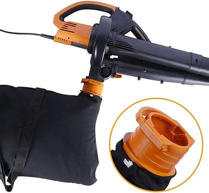 50026858 Leaf Blower Vacuum Bag for Worx Vacuum Cleaner 12 Amp Blower - Trivac Leaf Collection Bag Compatible with Worx WG505 WG509 WG500 WG501 WG502 WG508 Blower with Durable Zipper