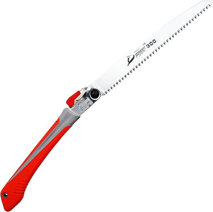 TONMA Professional Folding Saw [Made in Korea] 12" (300mm) Large Teeth Portable Pruning Hand Saw for Wood Cutting, Outdoor Camping, Gardening, Japanese Craft Plating Impulse Hardened Stainless Blade