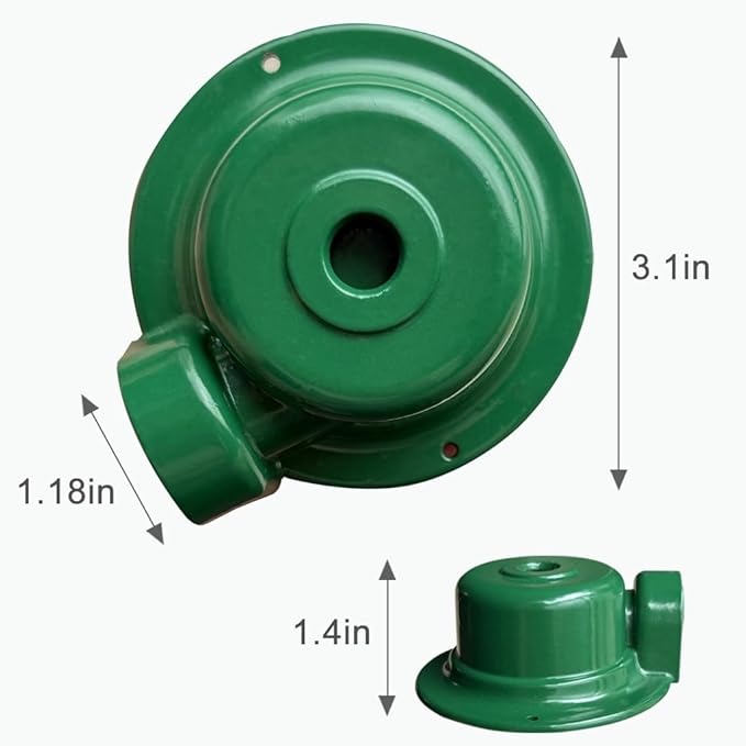 Irrigation Sprinklers, Metal Lawn Sprinkler for Yard and Garden, Heavy Duty Water Irrigation System 360 Degree for Small to Medium Area Watering Garden Lawn Yard Patio Grass