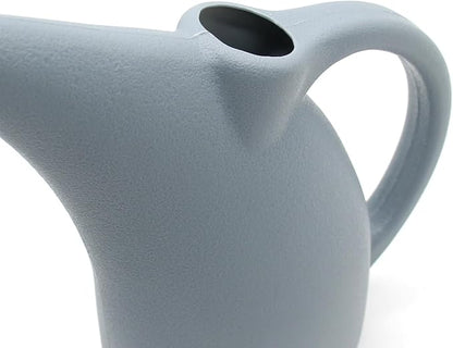Plastic Watering Can for Plant Garden - 1/2 Gallon - Grey
