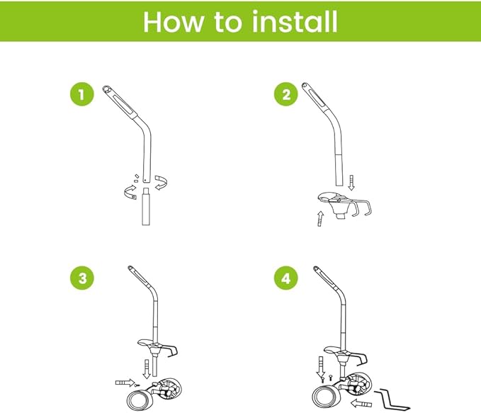EJWOX Heavy Duty Plant Dolly Caddy - Pot Mover for Garden w/ 165 lb Capacity, Flat-Free Wheels & Suction Cups | Adjustable Handle, Floor Protection