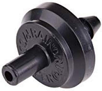 Raindrip PC4010B 1 GPH Pressure Compensating Drippers, Drip Irrigation Emitters for Drip Irrigation Gardening System, Maintains Constant Water Flow, 10-Pack, Black