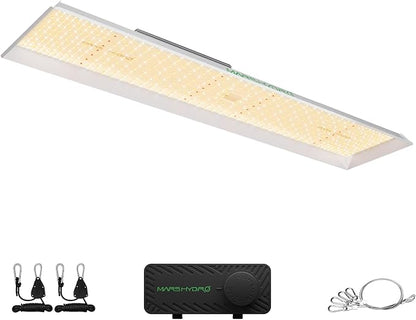 MARS HYDRO TSL2000 300W Led Grow Lights for Indoor Plants, Full Spectrum Dimmable Daisy Chain Growing Lamps for Seed Starting Vegetables Bloom in 4x2/5x3 Grow Tent Greenhouses