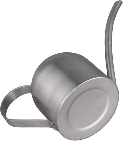IMEEA Indoor Watering Can for House Plants Stainless Steel Watering Can Metal with Long Spout (33oz/1L)