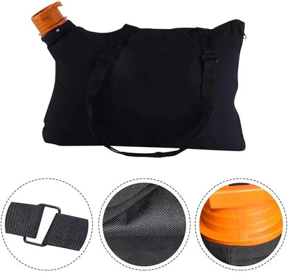 50026858 Leaf Blower Vacuum Bag for Worx Vacuum Cleaner 12 Amp Blower - Trivac Leaf Collection Bag Compatible with Worx WG505 WG509 WG500 WG501 WG502 WG508 Blower with Durable Zipper