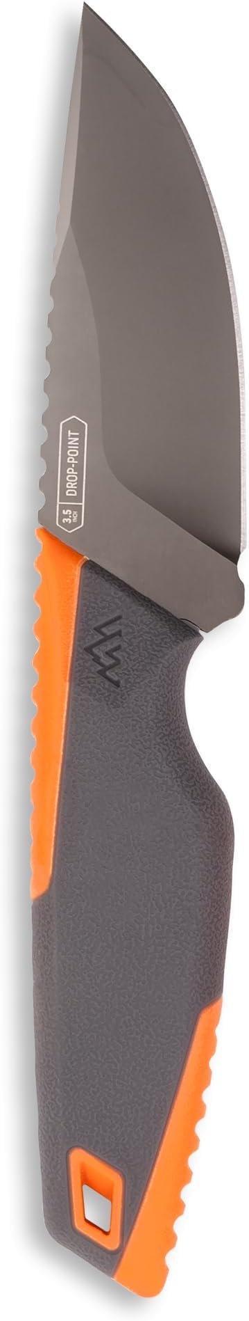 OUTDOOR EDGE VANTEX 3.5'' Fixed Blade Drop Point Hunting Knife-Includes Sheath