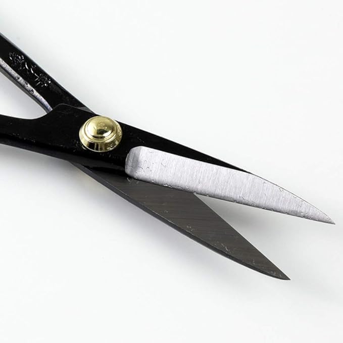 Wazakura Satsuki Bonsai Scissors 7" (180mm) – Hand-Forged Japanese Pruning Shears Made in Japan, S58C Carbon Steel, Precision Bonsai & Garden Tool