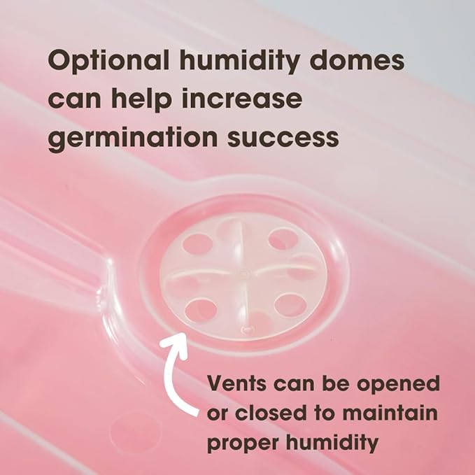 Bootstrap Farmer Ultimate Seed Starter Kit Multicolor with Humidity Domes for Indoor Seed Starting, Propagating, Germinating