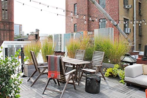 Outdoor String Lights 36ft with LED Filament Bulbs 30+2(Spare) Dimmable Shatterproof Waterproof, for Indoor/Outdoor Decoration and Lighting, Edison Vintage Style Warm 2200K