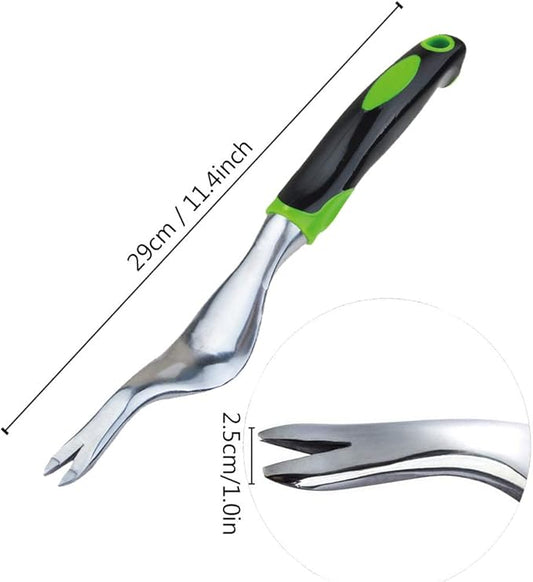 Handheld Weeder Tool - Dandelion Remover, Manual Weed Puller for Garden, Lawn & Yard