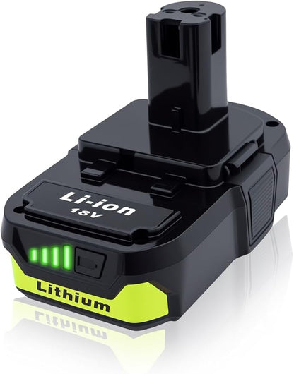 1 Pack 3.0 18V Battery Replacement for Ryobi 18V Battery Compatible with Ryobi 18V Tools – Extended Power and Reliability