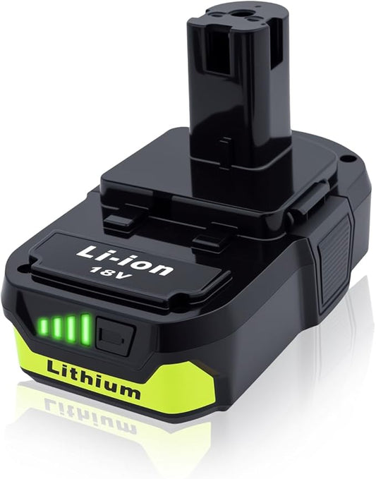 1 Pack 3.0 18V Battery Replacement for Ryobi 18V Battery Compatible with Ryobi 18V Tools – Extended Power and Reliability