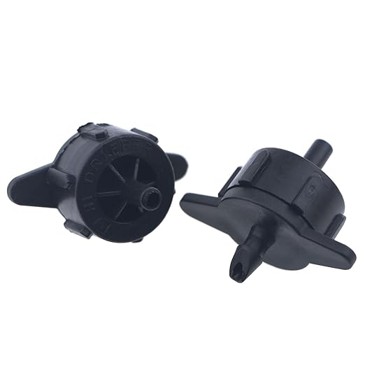 QAZXCDEW- 60 Pcs Drip Irrigation Emitters 1/2 GPH drip emitter 3 Sizes 3 Color for Precise Watering Efficient Agricultural Irrigation Systems(1/2Gph 1Gph 2Gph Drip Irrigation Emitters Each 20