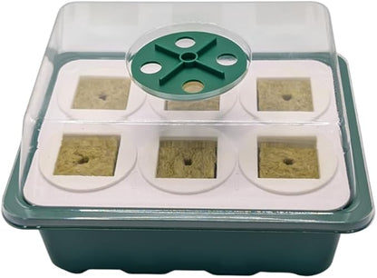 Grow Cubes for Hydroponic System/Grow Cubes Compatible with Gardyn (Seed Starter Nursery + w/Rockwool)