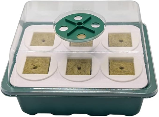 Grow Cubes for Hydroponic System/Grow Cubes Compatible with Gardyn (Seed Starter Nursery + w/Rockwool)