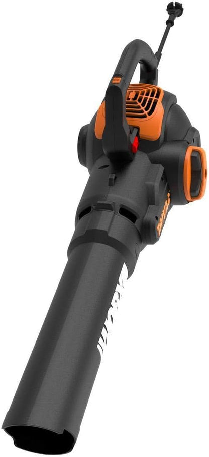 WORX WG512 12 Amp Trivac, 3 in 1 Electric Leaf Blower, Leaf Vacuum & Leaf Mulcher for Lawn Care