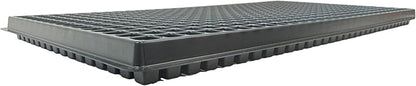 512 Cell Seedling Plastic Nursery Trays, 10 Pack, Thick Durable Germination Plug Trays, 5120 Cells Reusable Plant Propagation