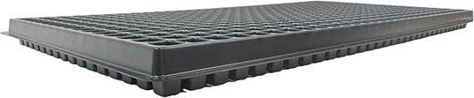 512 Cell Seedling Plastic Nursery Trays, 10 Pack, Thick Durable Germination Plug Trays, 5120 Cells Reusable Plant Propagation