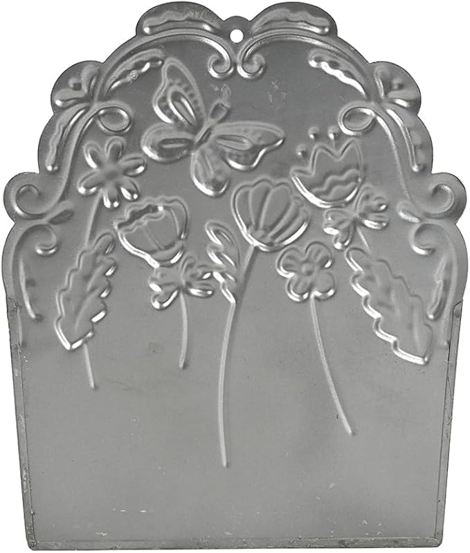 Decorative Hanging Wall Basket Wall Planter for Indoor Planters Shabby Chic Decor Green Wall Planter Holder Metal Hanging Planter Wall Mounted Planter for Farmhouse Garden Wall Decor