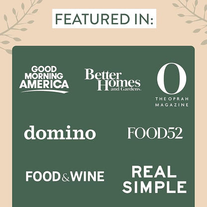 Modern Sprout Homegrown Ornament Grow Kit, Organic Basil, Mint, and Lavender Seeds, Gift Topper for Planting Indoor & Outdoor, Christmas Tree Ornaments, Unique Gardening Gifts & Holiday Decor - 3 Pcs