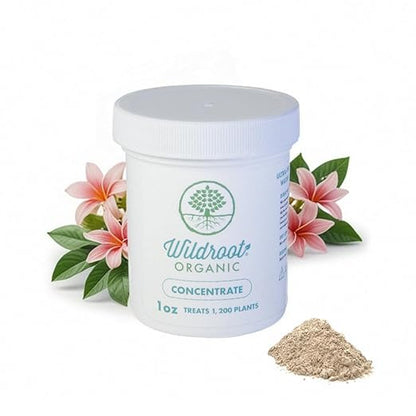 Mycorrhizae 16 Species Inoculant (1 oz) Improves Drought Tolerance + Saves Precious Water + Fertilizer, Root Stimulator • Explodes Root Growth [1 oz Treats 1,200 (4 inch) Plants]