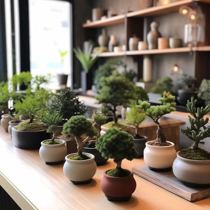 Bonsai Starter Kit – Growing Jacaranda Bonzai Tree | Complete Indoor Tree Kit for Growing Plants with Tools & Planter – Gardening Gifts for Mother, Women & Men