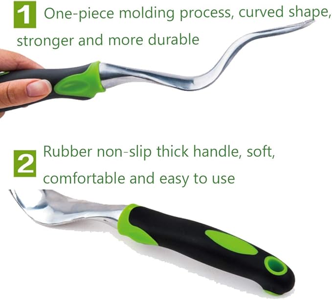 Handheld Weeder Tool - Dandelion Remover, Manual Weed Puller for Garden, Lawn & Yard