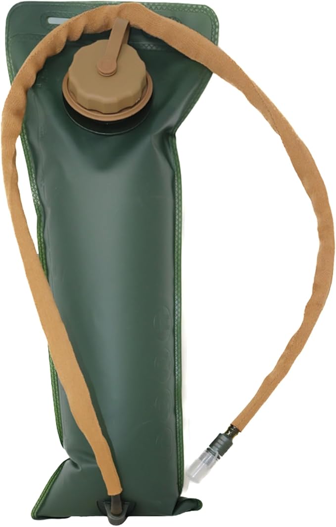 M MCGUIRE GEAR Hydration Bladder, 3L/100 oz. Water Bladder, Leak Proof Hydration Pack, Water Reservoir with Insulated Drinking Tube for Hiking, Cycling, and Biking