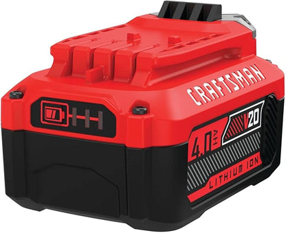CRAFTSMAN V20 4Ah Lithium Ion Power Tool Battery 2-Pack (CMCB204-2)