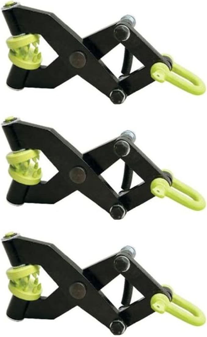 Brush Grubber BG-01 Original Brush Grubber Root Puller Gardening Weed Puller Tool for Clearing Brush & Small Tree Stumps w/Gripping Teeth (3 Pack)