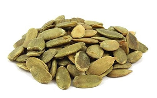 Dry Roasted Pepitas/Pumpkin Seeds with Himalayan Salt (1 Lb.) - Roasted to Perfection in Small Batches for Added Freshness - Vegan & Keto Friendly - Farm Fresh Nuts Brand