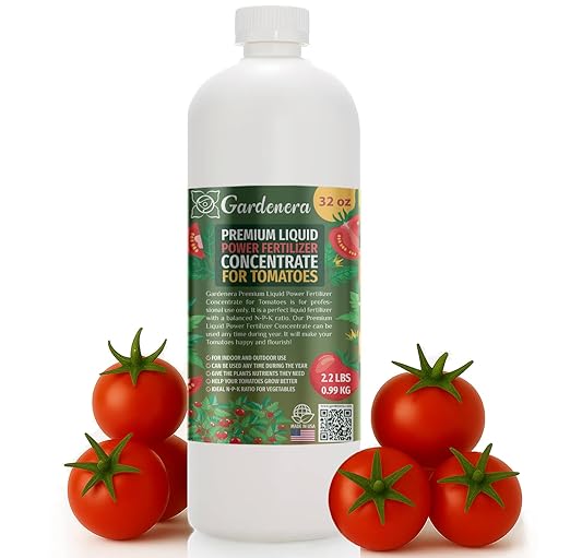 Liquid Power Tomato Fertilizer - Premium Liquid Plant Food for Tomatoes - Fast-Acting Concentrate for Growth, Strong Roots & High-Yield Harvest - 32 oz - Indoor & Outdoor Use