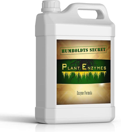 Humboldts Secret Plant Enzymes | 7,000 Active Units per mL | Root & Soil Enzyme Additive for Hydroponic and Aeroponic Systems | Boosts Growth and Root Strength for Maximum Nutrient Uptake | 1 Gallon