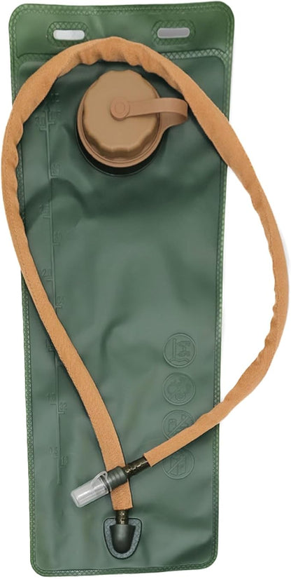 M MCGUIRE GEAR Hydration Bladder, 3L/100 oz. Water Bladder, Leak Proof Hydration Pack, Water Reservoir with Insulated Drinking Tube for Hiking, Cycling, and Biking