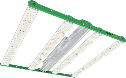 RDJ Bouns 2023 Fresh LE4200 400W LED Grow Light for 3x3 Tent - Wide Body 4 Bar Full Spectrum Daisy Chain Dimmable Ideal for Indoor Growers