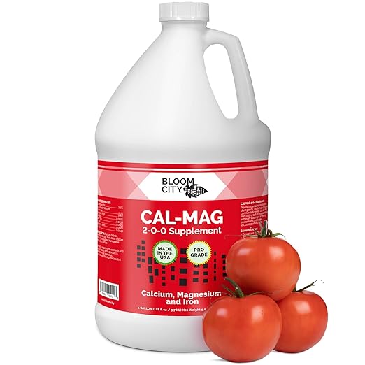 Bloom City Professional Grade Ultra Pure Cal-Mag Growing Fertilizer,Gallon (128 oz)