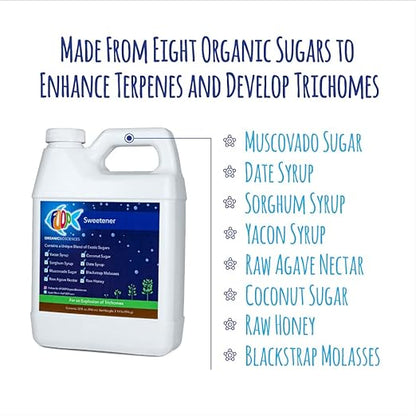 FOOP Nutes Veg & Bloom Starter Pack: Get Fat Roots, Thick Stalks, Tight Buds, Awesome Terpenes, and an Explosion of Trichomes | Certified Organic | Five 32oz Bottles