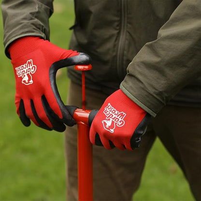 GARDEN WEASEL WeedPopper Step & Twist – Black Ergonomic Grip | Stand Up Weed Puller Tool for Dandelion, Crabgrass & Root Removal | Heavy Duty Lawn & Garden Weeder | 95206-A