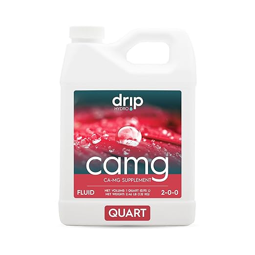CaMg Quart | High-Concentration Calcium and Magnesium Supplement with Nitrogen and Iron | Essential Micronutrient Blend for Vigorous Plant Growth