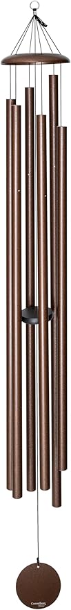 Corinthian Bells by Wind River - 74 inch Copper Vein Wind Chime for Patio, Backyard, Garden, and Outdoor Decor (Aluminum Chime) Made in The USA