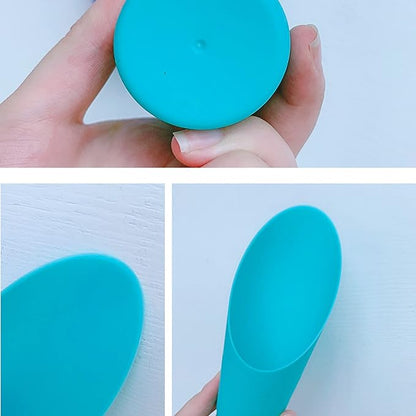 5 PCS Bonsai Soil Scoops, Plastic Garden Soil Scoops, Colorful Small Gardening Tools, Potting Scoopers, Bucket Shovel.Suitable for Flower Planting, Bonsai, Potting, Cultivation, Weeding (5-Color)