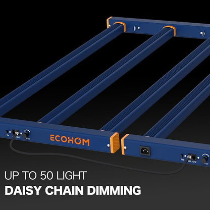 LED Grow Light, 320W Grow Lights for Indoor Plants, Full Spectrum Growing Light Plant Hanging Growing Lamps, Daisy Chain Dimmable Grow Lamp, Commercial for 3x5ft Coverage in Grow Tent