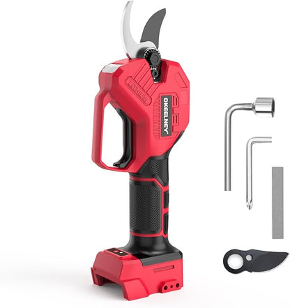 Electric Pruning Shears for Milwaukee M18 Battery, Brushless Cordless Branch Cutter Pruner with 1.5 inch Cut Capacity for Tree trimming, Shrubs, Gardening (Tool Only)