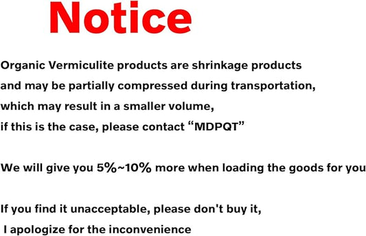 10 QT Professional Grade Horticultural Organic Vermiculite (10 QT, Vermiculite)