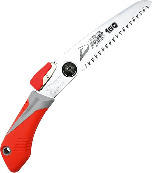 TONMA Folding Saw [Made in Korea] 5 "(130mm) Medium Teeth Small Pocket Pruning Hand Saw for Wood Cutting, Outdoor Camping, Gardening, Japanese Craft Plating Impulse Hardened Stainless Blade