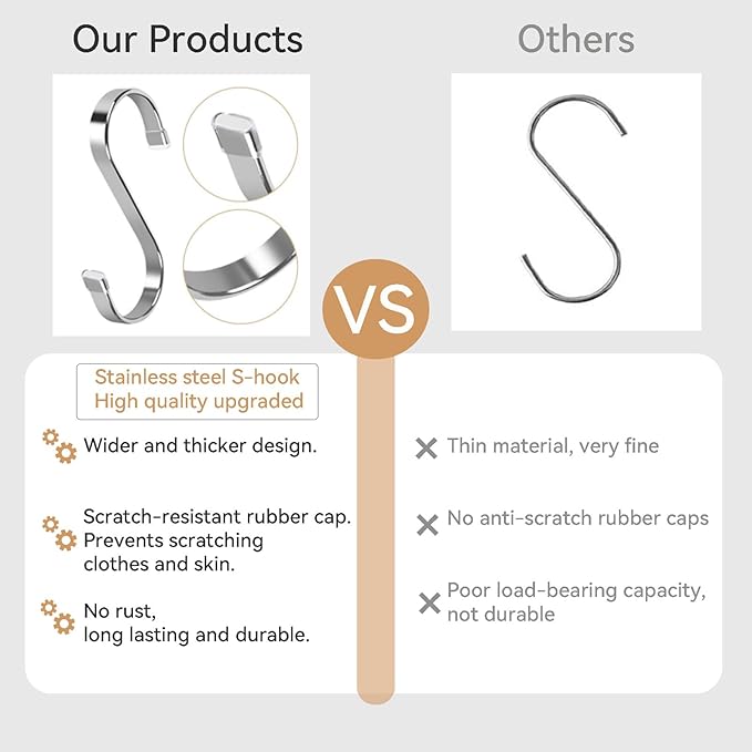 Hanging Planter with Patterns,2Packs Macrame Plant Hangers Indoor Macrame for up to 8 inch Pot Crochet Boho Plant Hanger Holder for Indoor Outdoor with 2S Shaped Stainless Steel Hooks (White)