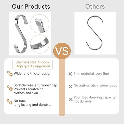 Hanging Planter with Patterns,2Packs Macrame Plant Hangers Indoor Macrame for up to 8 inch Pot Crochet Boho Plant Hanger Holder for Indoor Outdoor with 2S Shaped Stainless Steel Hooks (White)