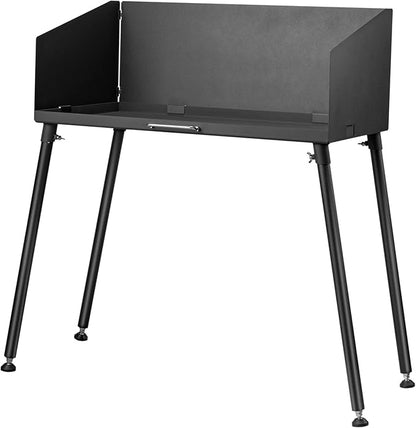 Stanbroil 30 Inch Camp Cooking Table with Foldable Three-Sided Windscreen and Legs, Perfect for Dutch Oven Cooking with Charcoal Briquettes and Food Preparation