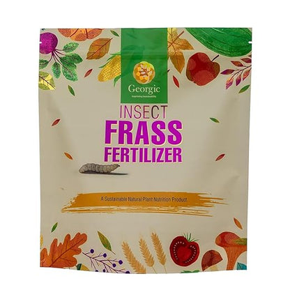 Insect Frass Fertilizer -100% Organic All-Purpose Plant Food & Soil Amendment, Natural Nutrients for Houseplants, Gardens & Lawns(1.5 lb)